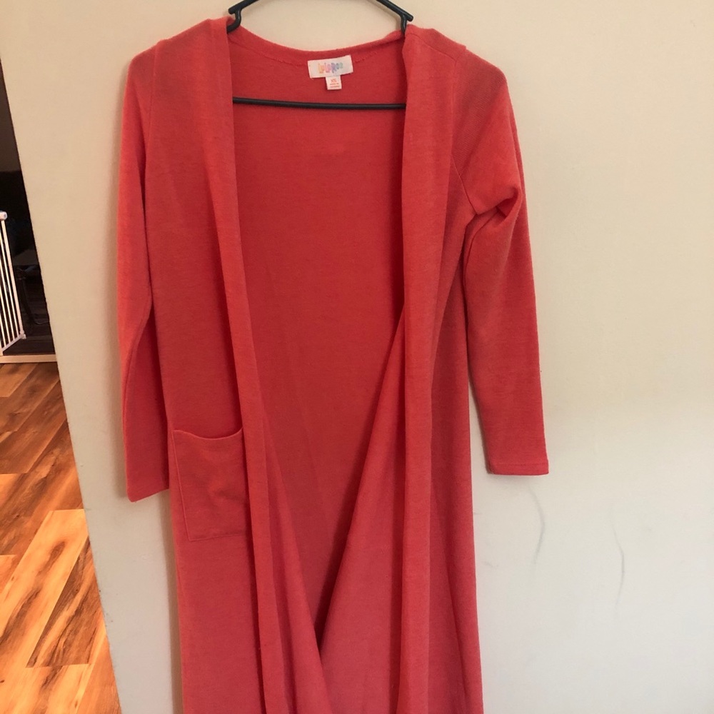 LuLaRoe flowing skirt and sweater